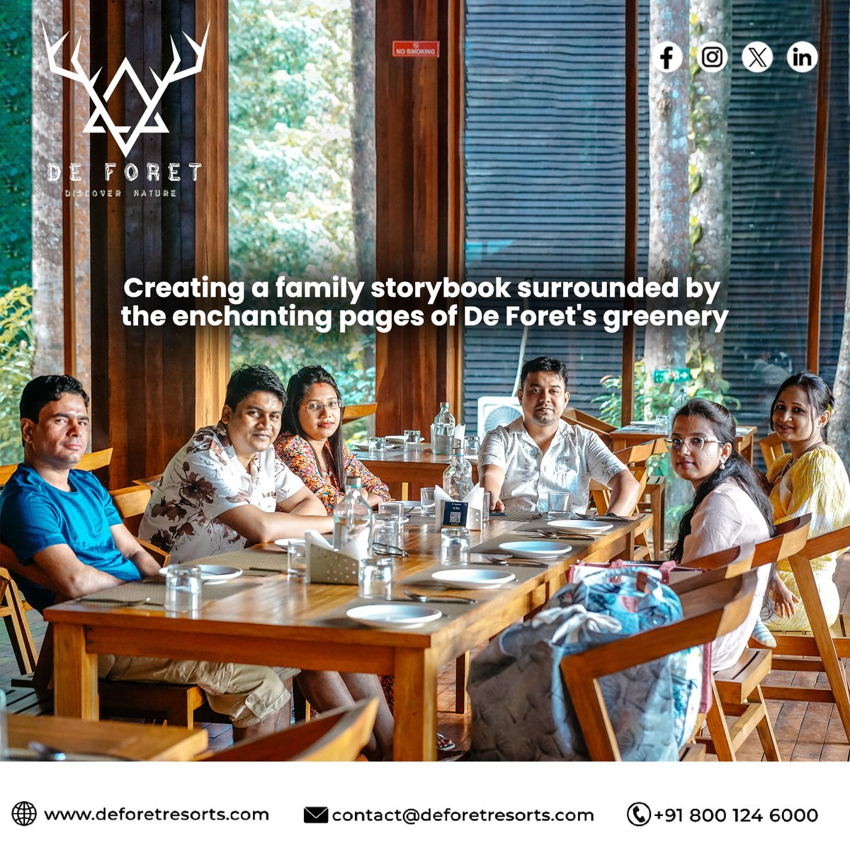 De Foret Resort, where family tales come to life. Each page unfolds a story of love, laughter, & lasting memories—a storybook with the warmth of family bonds.

#deforetresort #familyresorts #familytime #resort #bestresort #bestresorts #familyresort #familybonding #natureresort