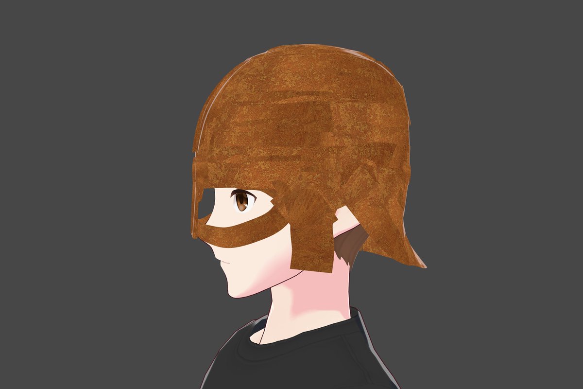 KokiNajma's tweet photo. Decided to make another #vroid #helmet
Link to the #Asset: https://t.co/wTaDidoAPs
#history #historical #vtuber #vtubers #envtuber #vroidモバイル #vroidstudio #europeanhistory #design #designinspiration #art #artwork #artist #military #bronzeage #bronze #vroidasset #ANCIENTMYTH https://t.co/4JBMUrcnUP