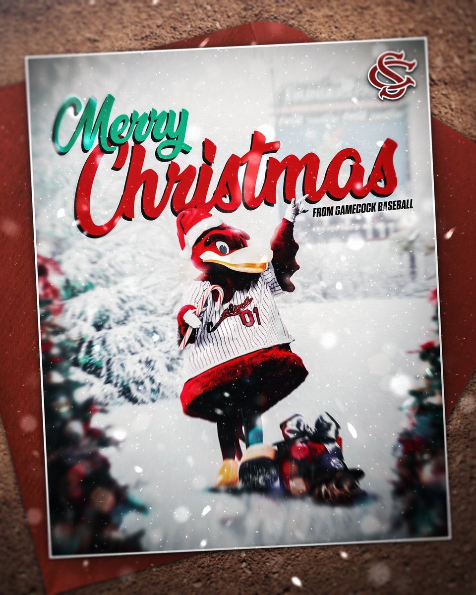 Merry Christmas from Gamecock Baseball!! 

#Gamecocks | #ForeverToThee