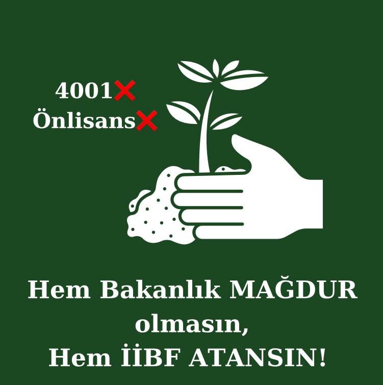 OlmazlarD's tweet photo. @ibrahimyumakli Mezun sayısına oranla alım yapılmayan bir bölümü okumanın mağduriyetini yaşıyoruz sayın bakanım iibf ye p3ten kadro talebimizi duyun lütfen🙏 https://t.co/XivdLSUCUZ
