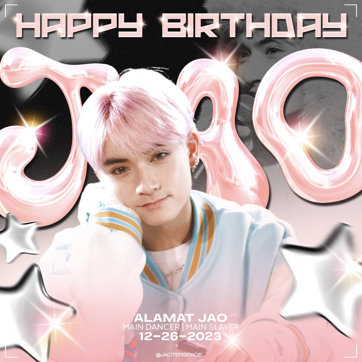 Happy happy birthday sa bunso ng Alamat at main slayer natin na si Jao! 🎂🧚🏻‍♀️ At gaya ng sinabi mo, sana matupad ang iyong mga pangarap at lahat ng hinihiling  sa Panginoon! 🤩

TwentyOne JAOmazingYears
#JAOMainSlayerDay
#JaoForTress #Alamat_JAO 
<a href="/JaoPaoJaoPao/">Alamat Jao</a>