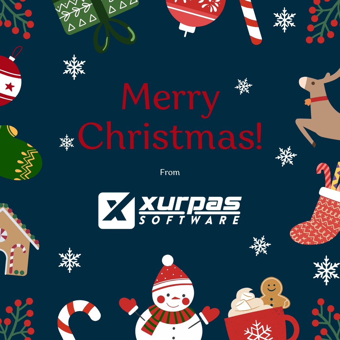 XurpasSoftware's tweet photo. 🎄✨ Wishing you a Merry Christmas filled with joy, laughter, and festive cheer! 🎅🎁 

From all of us at Xurpas Software, may your day be merry and bright. Cheers to the magic of the season! 🌟🎉

 #MerryChristmas #HappyHolidays #CelebrateWithXurpas https://t.co/LcZk6lrPKx