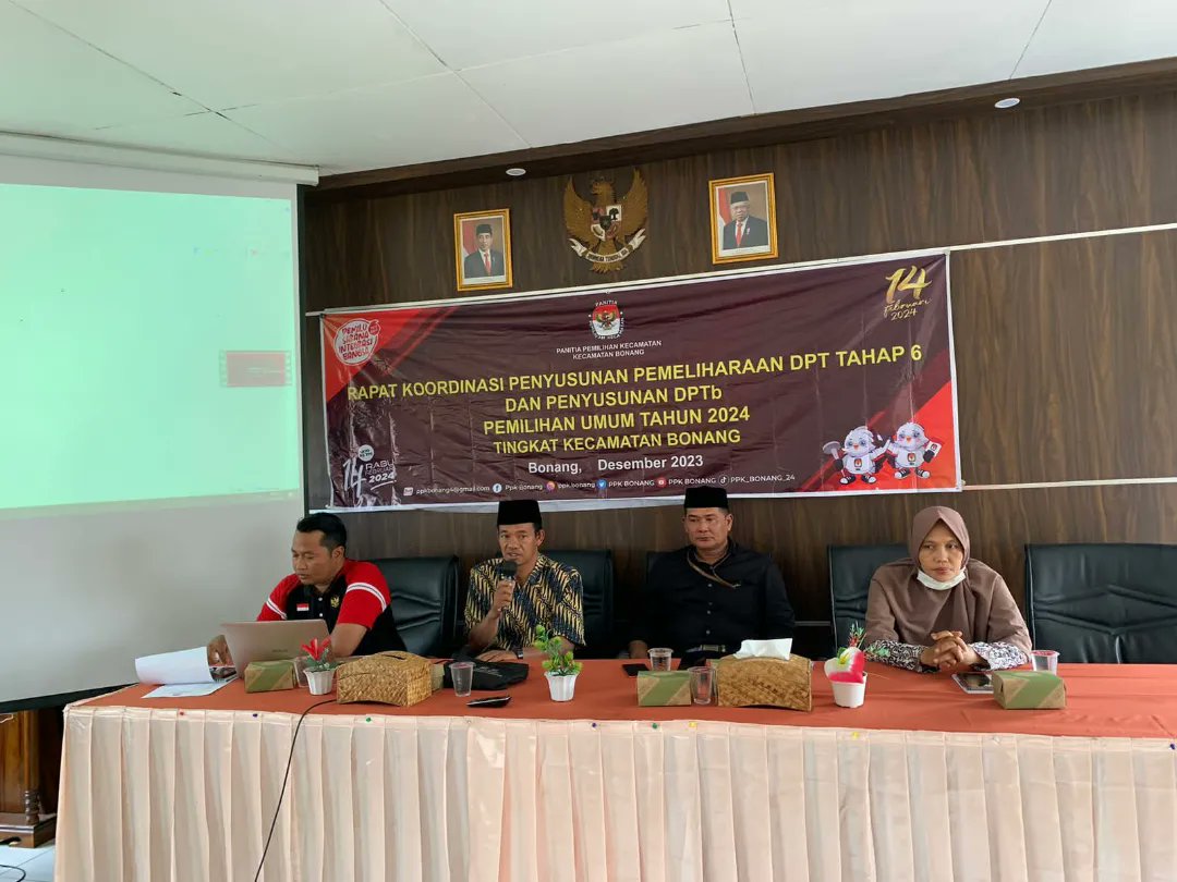 KembanganPps's tweet photo. PPS Kembangan menghadiri Rapat Pemeliharaan DPT dan Penyusunan DPTB yang diadakan oleh PPK Kecamatan Bonang. https://t.co/Xgcuf1hWPv