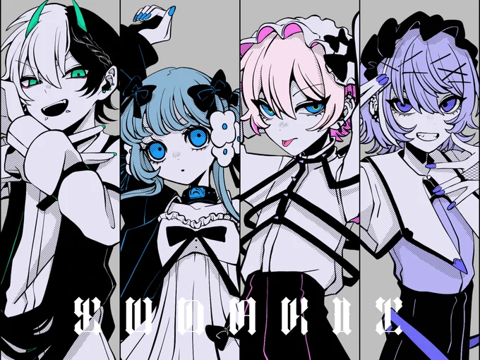 #KITART   SODAKIT様の立ち絵イラスト描かせて頂きました! 宜しくお願い致します