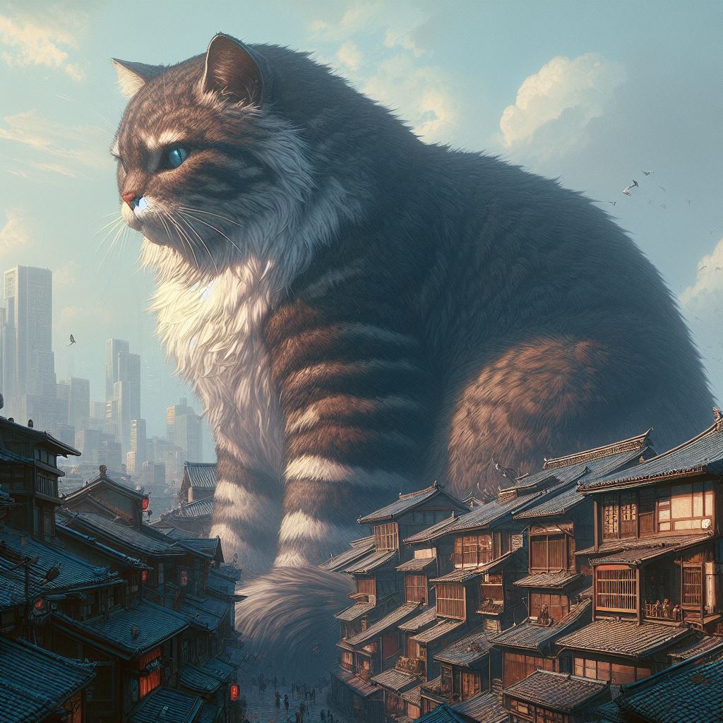 rayaan_kazuki's tweet photo. "The giant Tokyo cat"
---
#art #digitalart #ai #aiart #digitalaiart #artgallery #artwork #artificialintelligence #digitalart #creativity #digitalartist #artificial #digitalfanart #digitallyart #creativityforlife #digitalartgallery 📷 https://t.co/WaMdEHfvzM