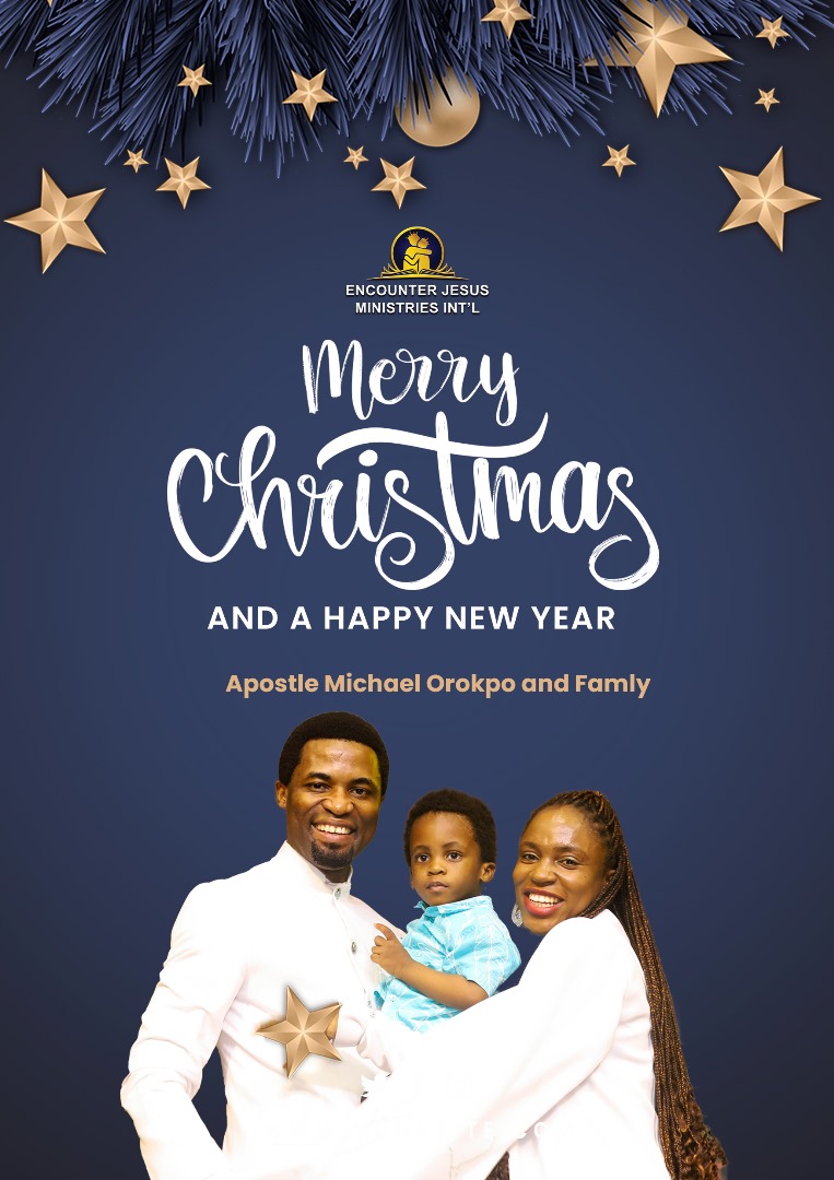 May the joy and blessings of God fill your life and overtake you. Merry Chrismas.