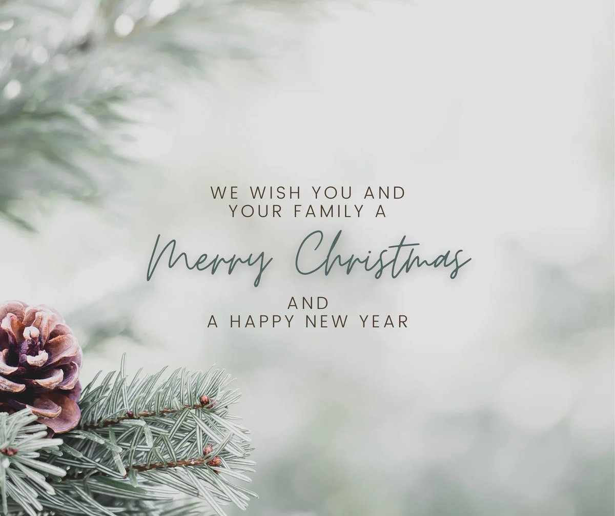 Merry Christmas to our clients, family, and friends!