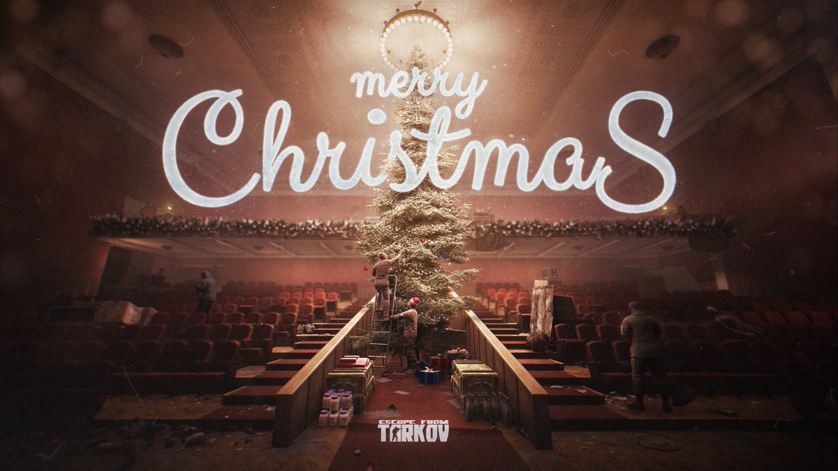 During this holiday season, we want to extend warm wishes to each and every one of you. Your unwavering support has been invaluable throughout our journey, and your passion and enthusiasm have never failed to inspire and motivate us. #EscapefromTarkov