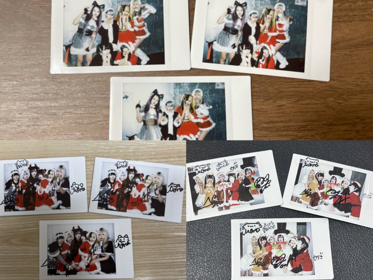 claramag_info's tweet photo. 【🎁プレゼント企画✨】

🎅🏻クラマグクリスマスチェキ🎄

全メンバーサイン入り集合チェキをランダムで【抽選で9名様】にプレゼント🎁

当たりチェキをライブにお持ち頂くと10秒動画券1枚プレゼント🎫

💡応募条件
1️⃣このアカウントのフォロー✅
2️⃣このツイートのRP🔁

#クララ・マグラ
#拡散希望 https://t.co/LXT9TekBCZ