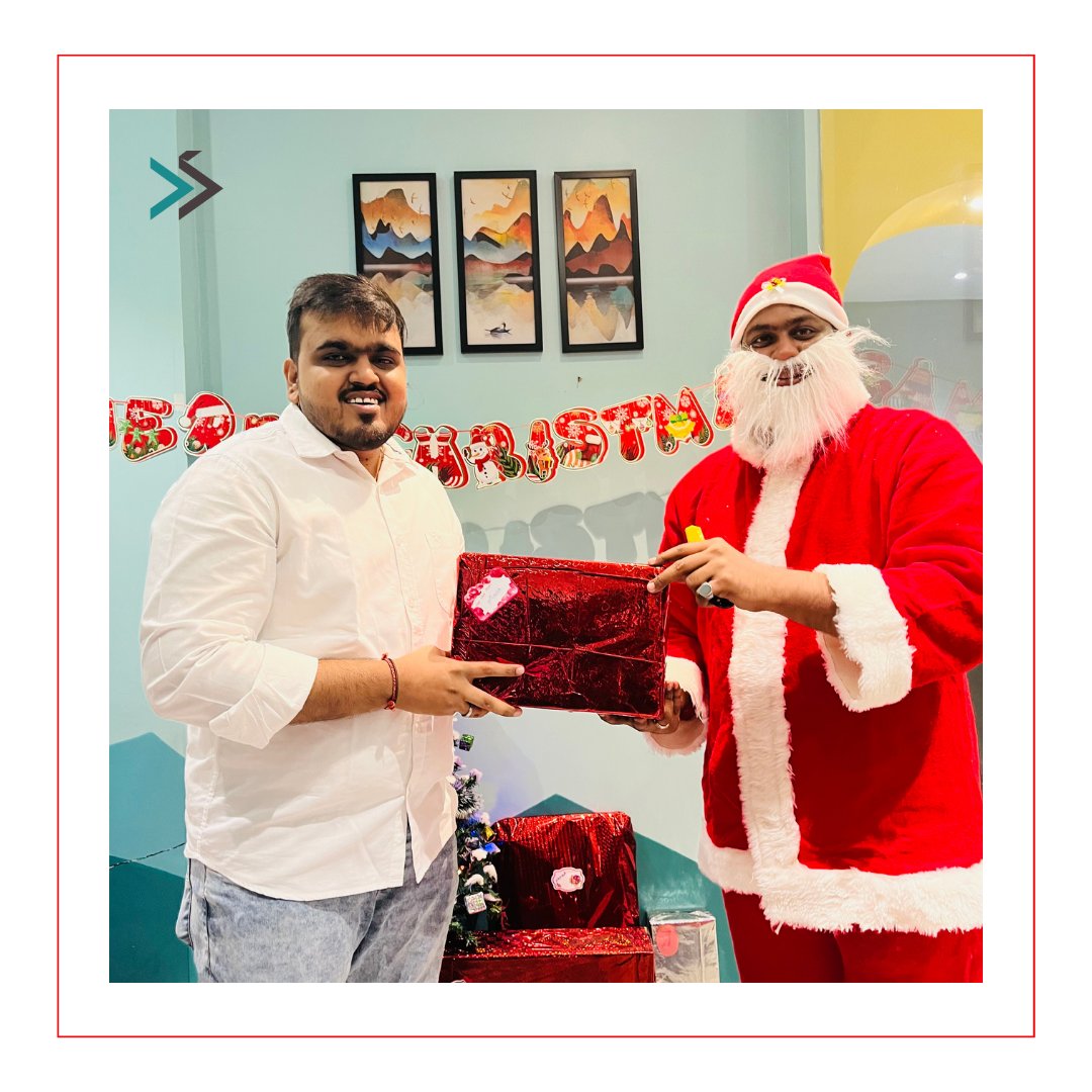 DeuexSolutions's tweet photo. We had a blast with our Secret Santa celebration last Friday! π
π
Laughs, surprises, and all the good vibes.
Big thanks to our awesome team for making it a jolly good time! π
.
.
#team #christmas #secretsanta #culture #SecretSantaMagic #OfficeParty #HolidayCheers https://t.co/oyjmDZwC7e