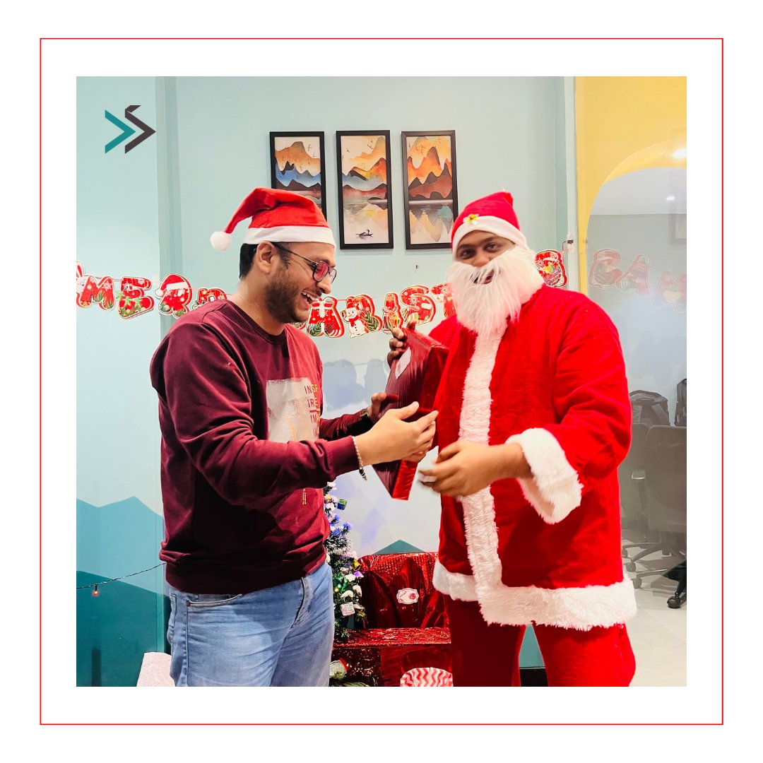 DeuexSolutions's tweet photo. We had a blast with our Secret Santa celebration last Friday! π
π
Laughs, surprises, and all the good vibes.
Big thanks to our awesome team for making it a jolly good time! π
.
.
#team #christmas #secretsanta #culture #SecretSantaMagic #OfficeParty #HolidayCheers https://t.co/oyjmDZwC7e
