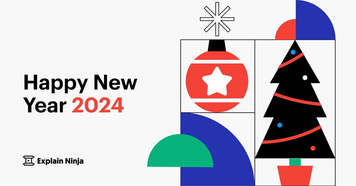 explain_ninja's tweet image. Happy New Year! 🎊
Here&apos;s to a year of endless possibilities and a future filled with happiness and prosperity. 
#NewYear2024 #HolidaySpirit