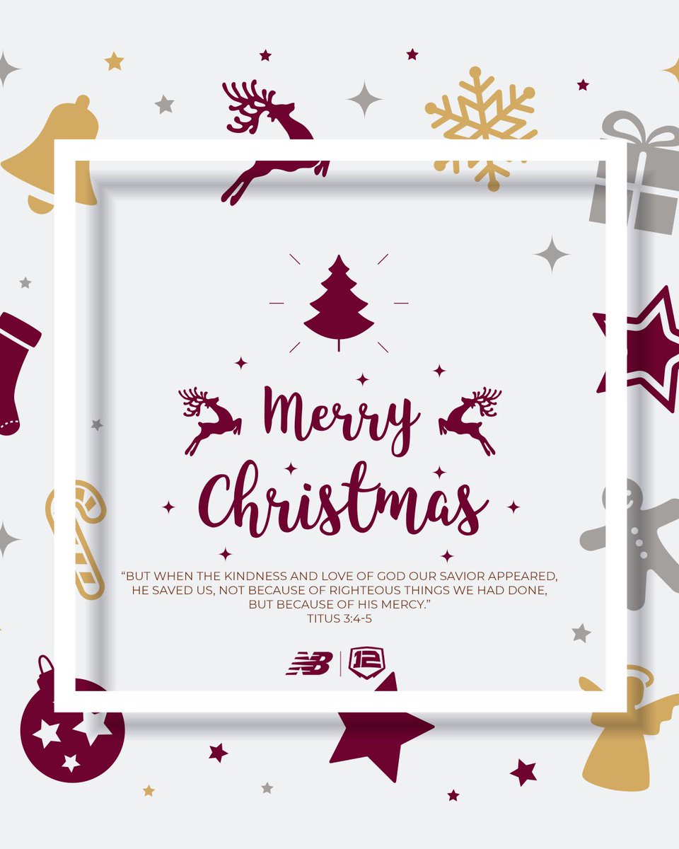 Merry Christmas!

Celebrate the coming of the great and merciful King! Wonderful Counselor
Mighty God
Everlasting Father
Prince of Peace 
#TwelveLife 

Titus 3:4-5