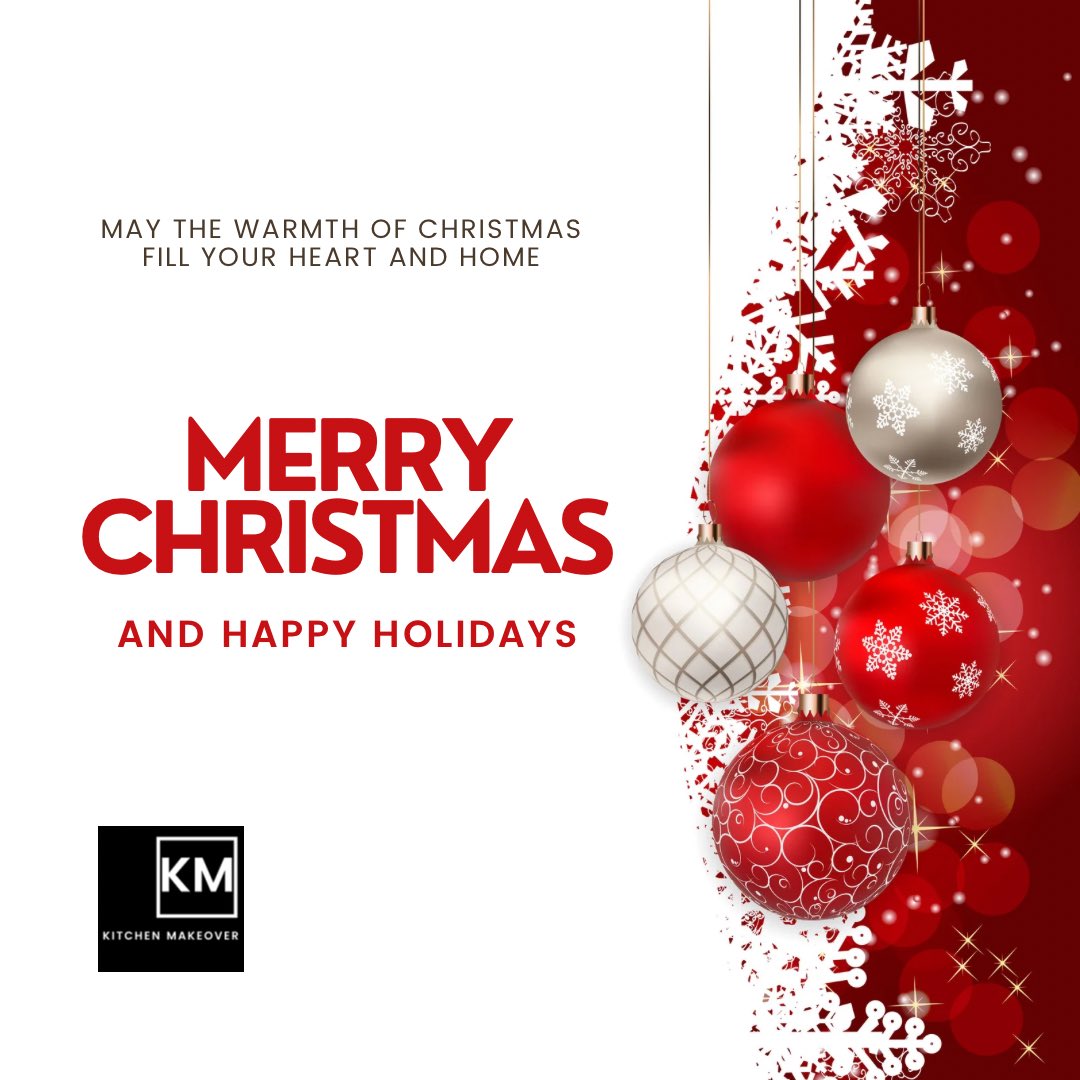 kitchenmkeover's tweet photo. Have a Merry Christmas and a Jolly Holiday. 

From all of us at Kitchen Makeover and Rapid Kitchens https://t.co/kdGzzoooKY