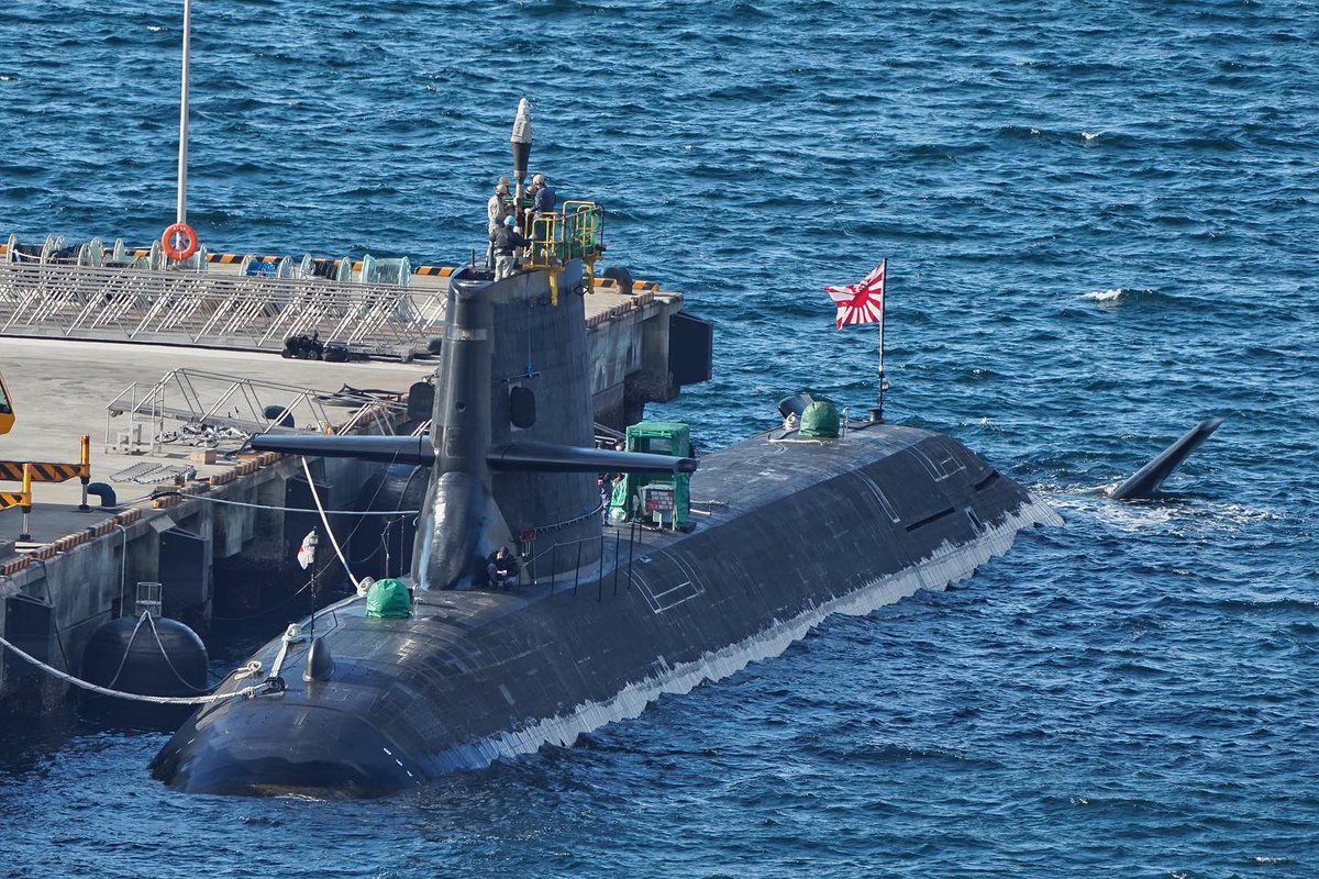 NisaWin's tweet photo. そうりゅう型潜水艦
SOURYU Class Submarine
串山公園から望遠で撮影📸
#海 #軍艦 #海上自衛隊呉基地 #アレイからすこじま #潜水艦 #そうりゅう型潜水艦 #ファインダー越しの艦活 #艦活 #護衛艦好きな人と繋がりたい https://t.co/GKrjDAklBt