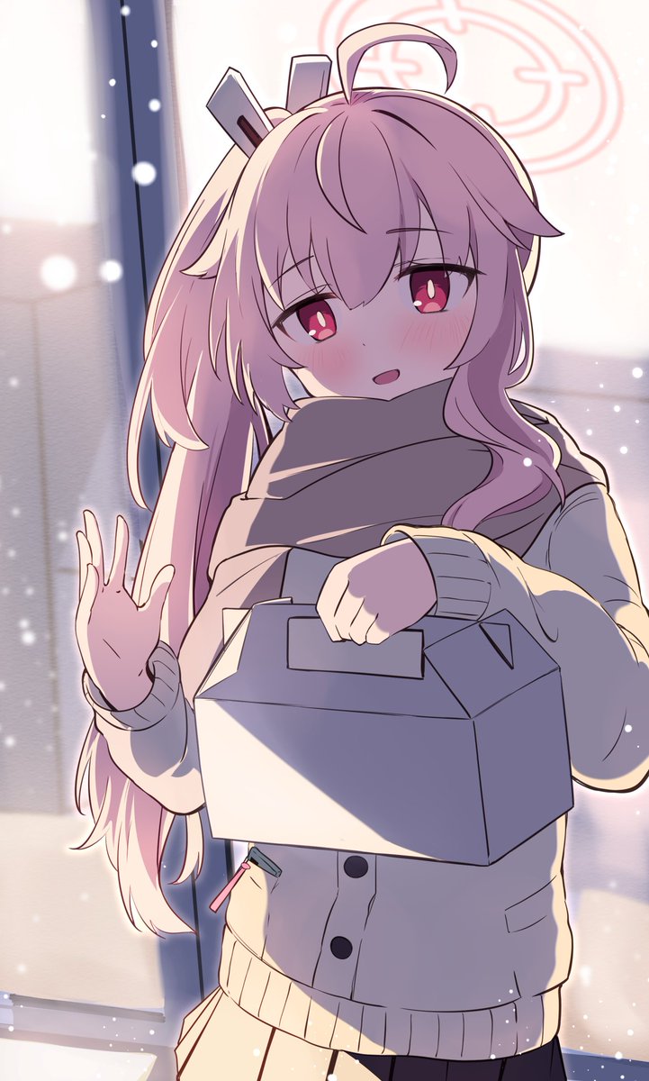 「先生、残り物のケーキでパーティするのも楽しそうだと思わない?」 #ブルアカ 