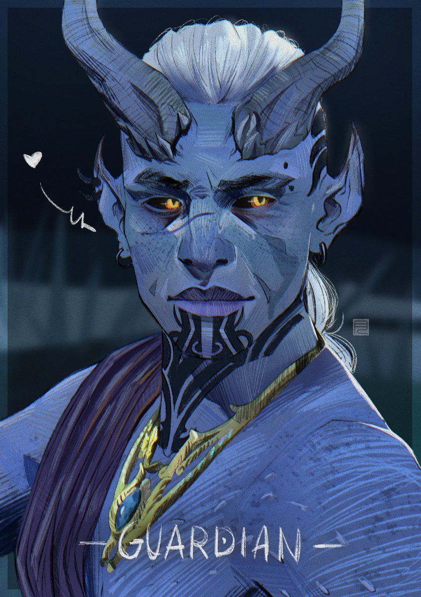 #BaldurGate3 #fanart #tav #guardian #sketch