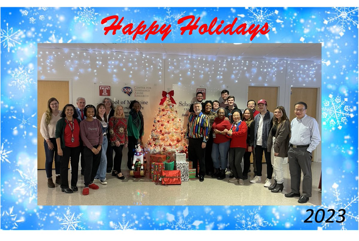 Wishing colleagues and friends a wonderful Holiday Season from <a href="/CSARtemplemed/">CSAR</a> !