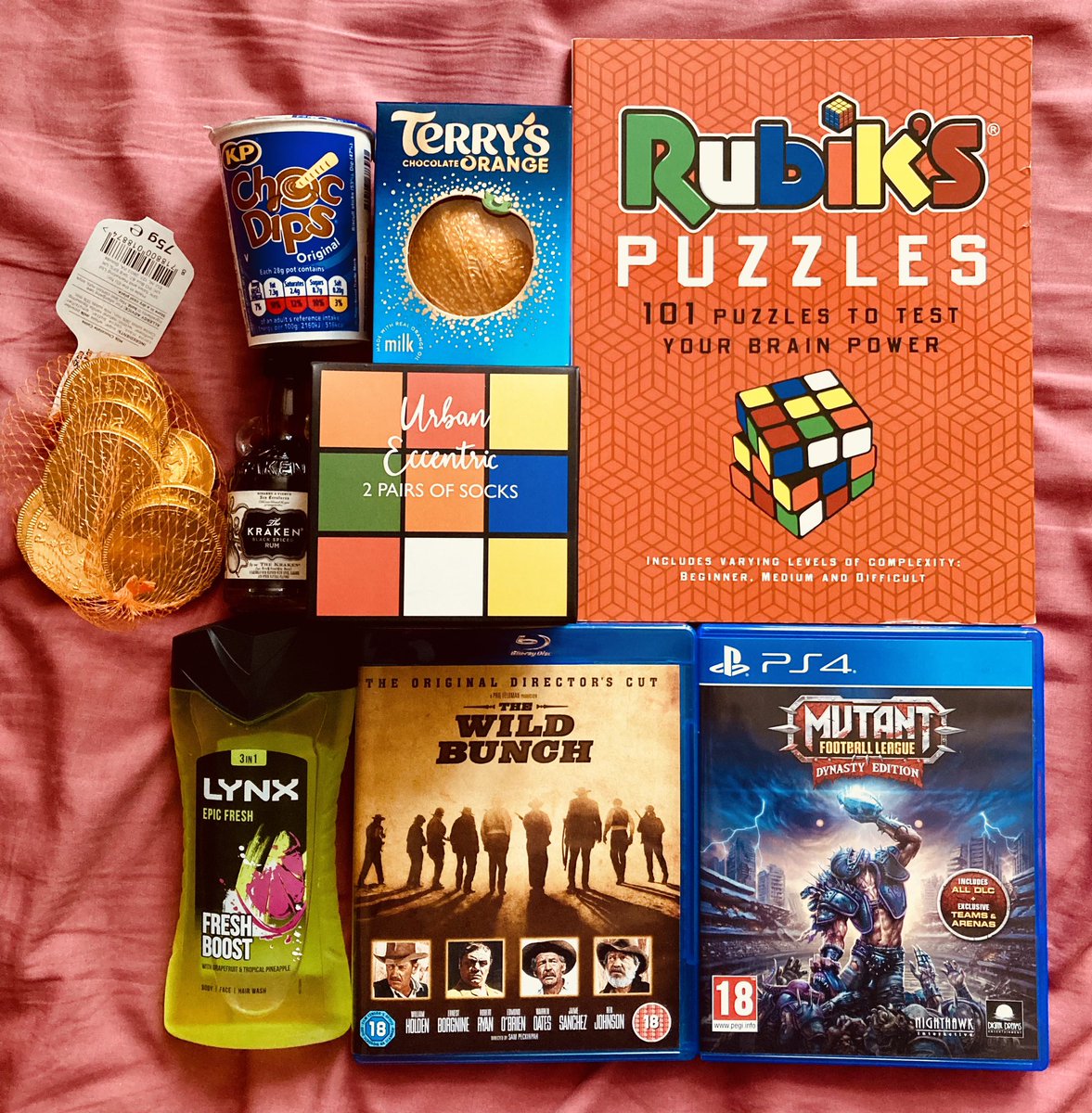 Not a bad Christmas haul😊

Certainly will keep me entertained and busy throughout the new year, especially the puzzle book!

#Christmas2023 #presents #ChristmasWishes #christmas #entertainment #FestiveFeels