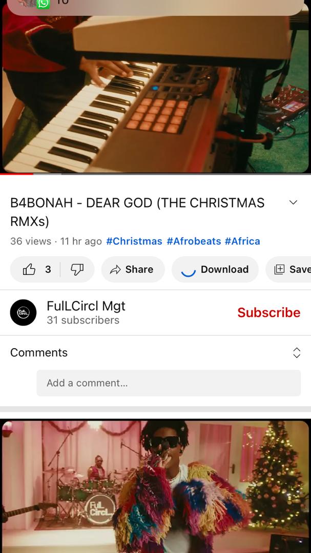 CFCAlphaBet's tweet photo. B4 Bonah performed his hit song Dear God🔥🔥🔥🔥❤️❤️❤️
#XmasAlbum https://t.co/kiJovjykCe