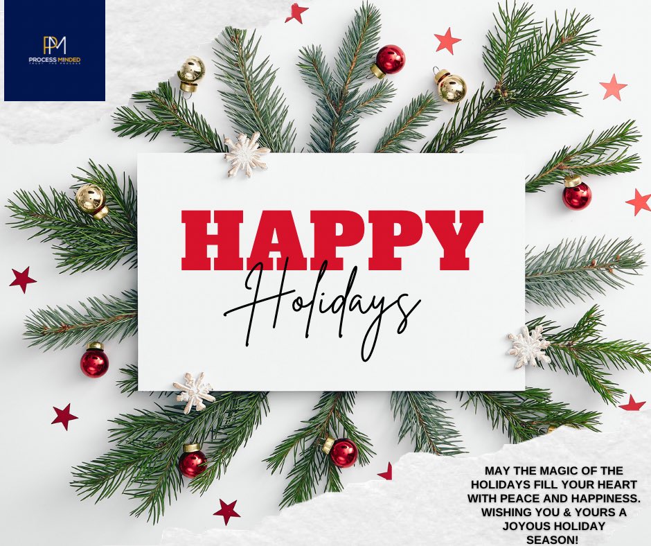 processminded21's tweet photo. MAY THE MAGIC OF THE HOLIDAYS FILL YOUR HEART WITH PEACE AND HAPPINESS.  WISHING YOU &amp; YOURS A JOYOUS HOLIDAY
SEASON! https://t.co/BdxxCqmsDr