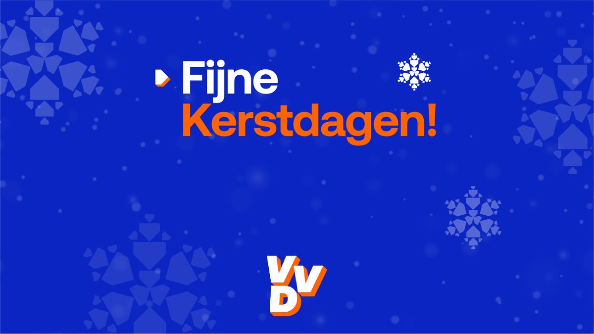 De VVD Nuenen wenst iedereen fijne feestdagen en alvast een fantastisch 2024!