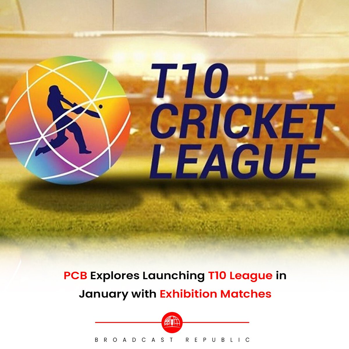 The Pakistan Cricket Board (PCB) is actively pursuing the launch of a comprehensive T10 League, with plans to host six exhibition matches in Rawalpindi next month. 

#BroadcastRepublic #PCB #T10League #CricketInPakistan