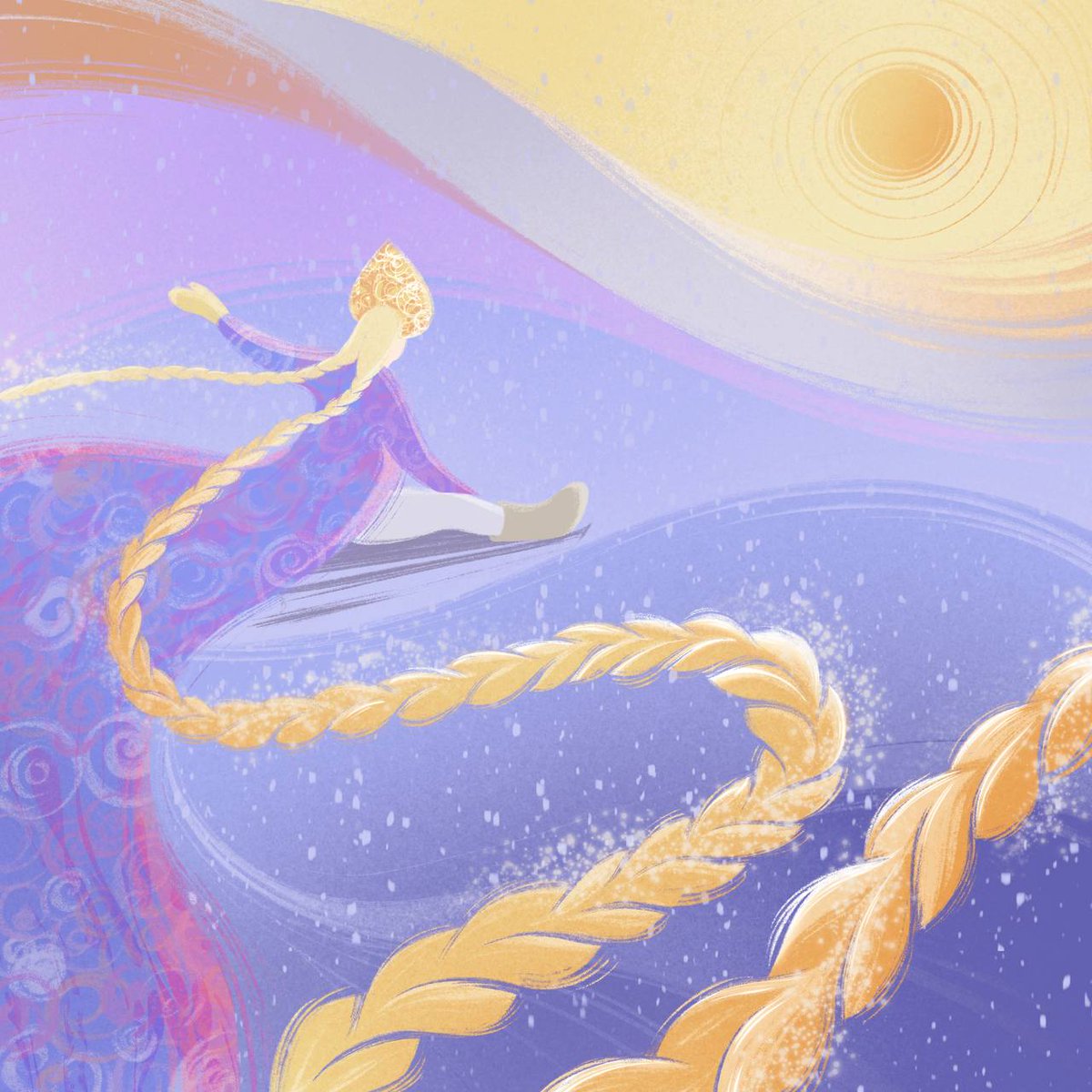 Merry Christmas Everyone
My new second drop on #solana in <a href="/exchgART/">Exchange Art</a> 

First of two paintings dedicated to winter

Winter Day 

 exchange.art/single/Ex27i4M…