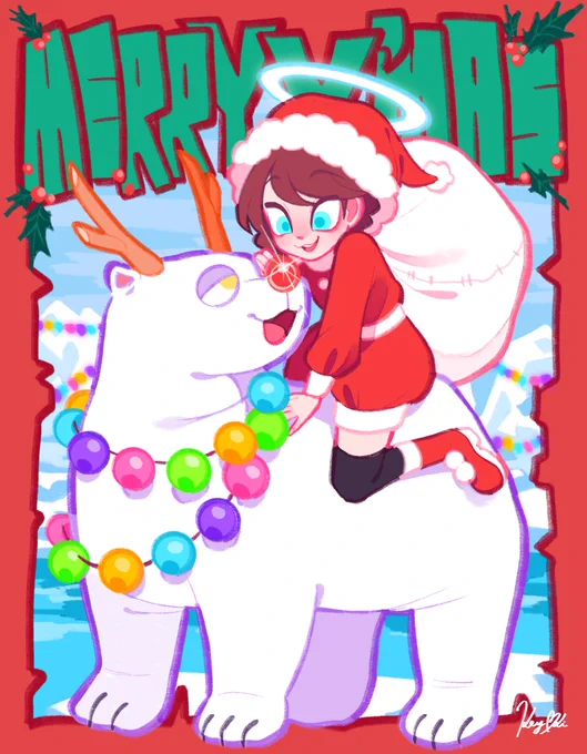 MerryXmas#Christmas #Christmas2023 #クリスマス #クリスマスイラスト 