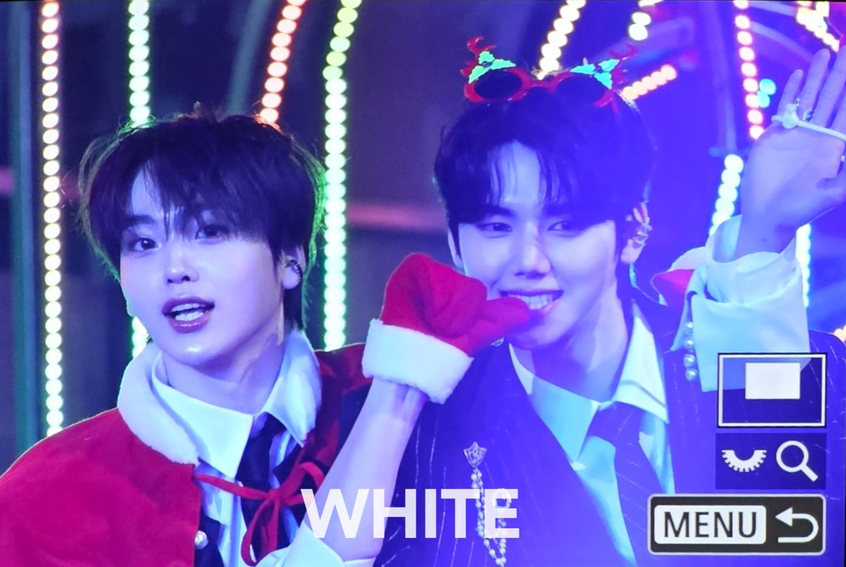 white0002367's tweet photo. 231225 sbs

#크래비티 #CRAVITY
#민희 #형준
#MINHEE #HYEONGJUN https://t.co/bvalgPS4bO