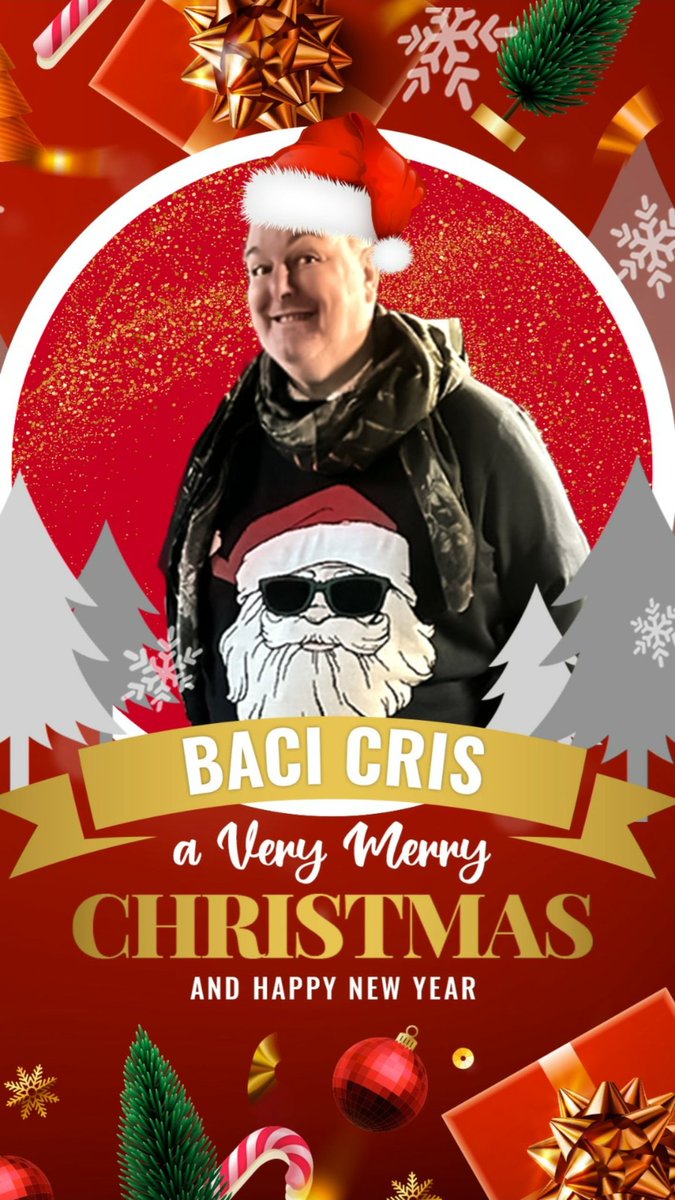 BaciCris's tweet photo. Merry Christmas Baci Cris 🥰 https://t.co/HbBMySMQPQ
