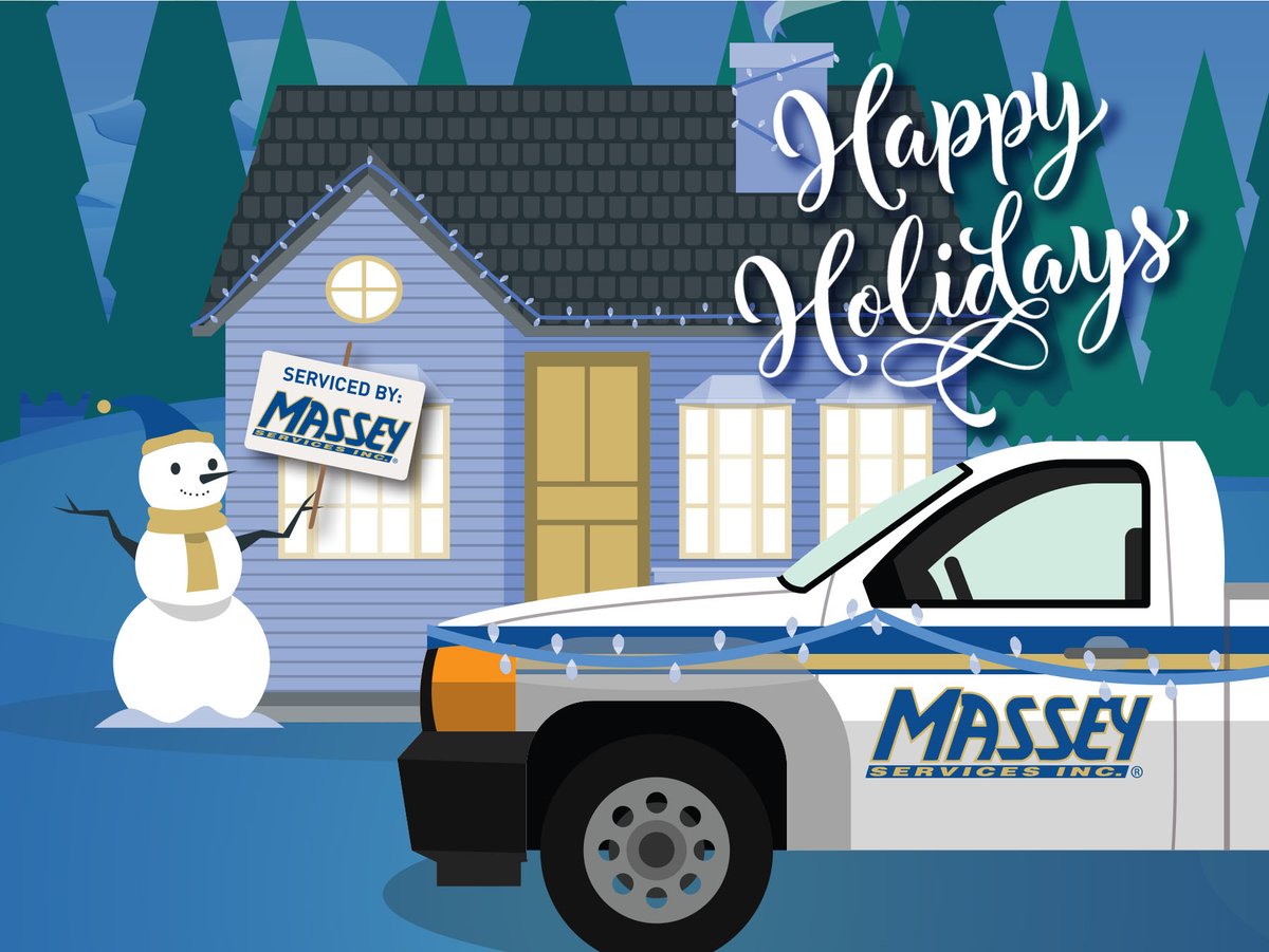 From our Massey Services family to yours, we wish you Happy Holidays and best wishes during this festive time of year. 🎁
