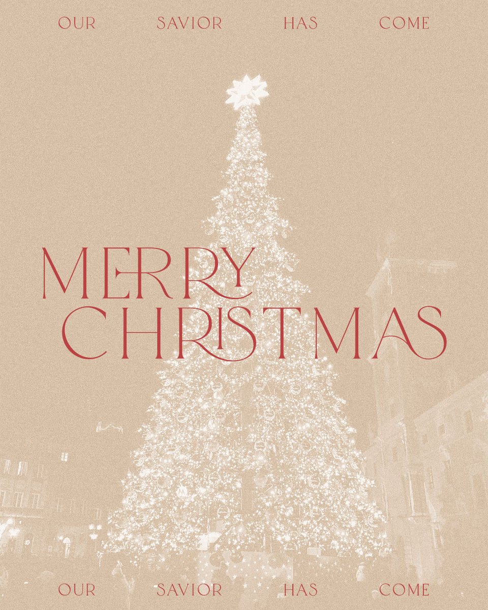 Merry Christmas citylife! We pray you have a special time with family and loved ones today. We love you 🤟