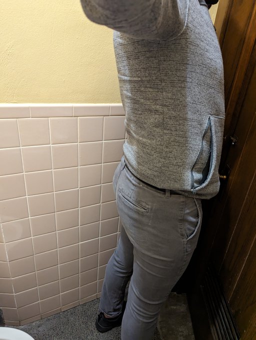 My partner is a church organist and I help him with his music. I'm wearing these pants to church today<a href="/tag/newprofilepic"class="tags"><span>#newprofilepic</span></a>