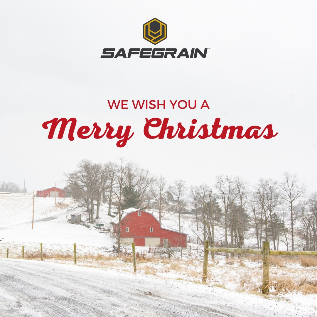 SafeGrain's tweet image. Merry Christmas from the SafeGrain team!

 May your holiday be filled with many blessings and may you spend it in the company of those you love. 

#MerryChristmas #HappyHolidays