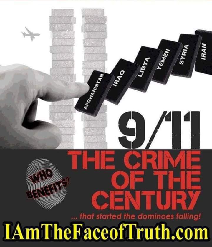 LewWelge's tweet photo. @Jetmonty @danhanley4 He was wrong to not include the Israeli Secret Intelligence Service (ISIS!), the Mossad’s primary covert involvement in the audaciously mass-murderous #CrimeOftheCentury; the #nefariousNewWorldOrder’s #911FalseFlagAtrocity pretext for the heinous #OrwellianPerpetualWarOnTerror. https://t.co/KuexE8D0JQ