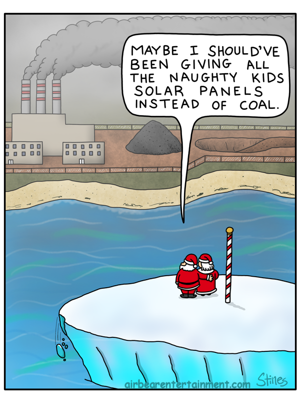 Santa has regrets 👀🏭