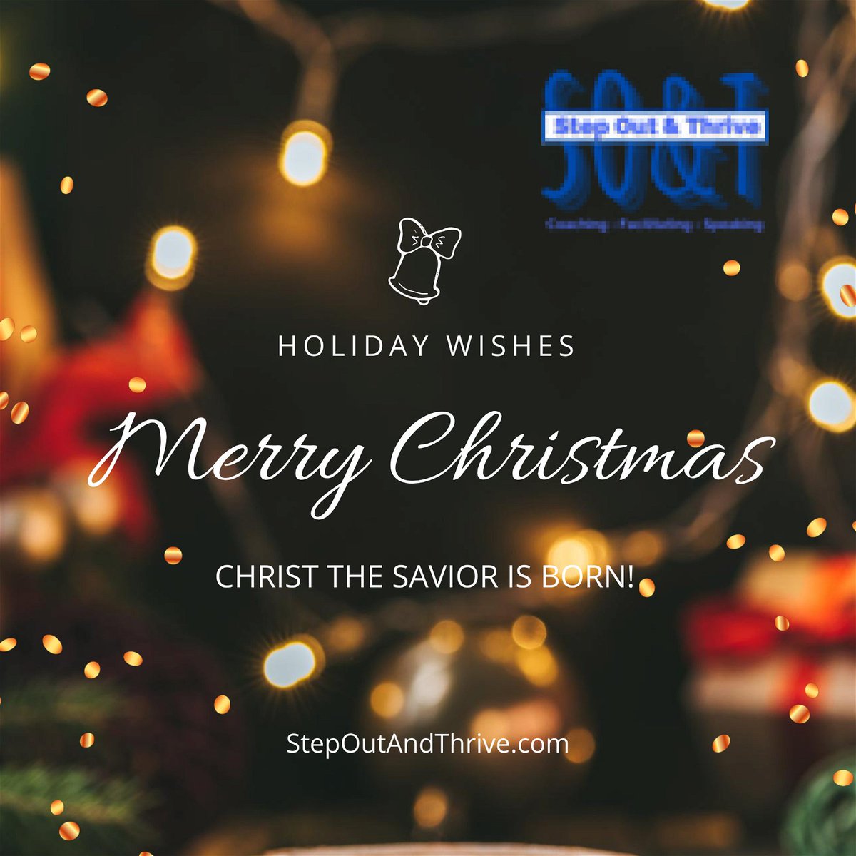 bethanyboring's tweet photo. Merry #Christmas from our family to yours! May you sit with Jesus today, feel His presence and know - friend, you are SEEN, you are HEARD and you are so LOVED. Indeed, Christ our Savior is HERE! 

Dare to do more than just survive,
#StepOutAndThrive https://t.co/IApCL0nji3