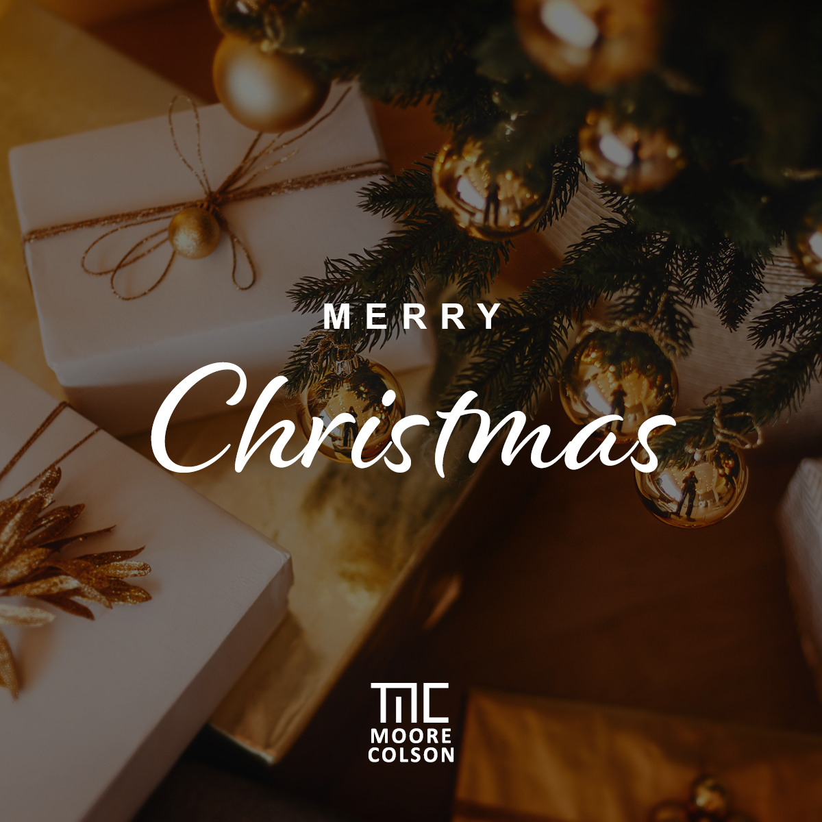 Merry Christmas from all of us at Moore Colson! We hope you have a wonderful holiday full of family, friends and Christmas cheer.