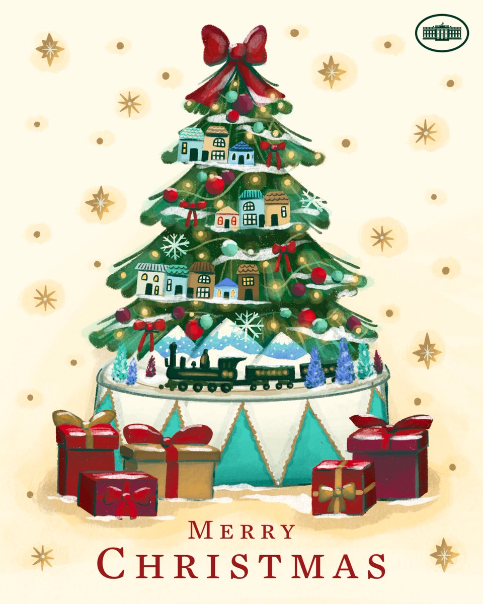 WhiteHouse46's tweet photo. Merry Christmas from the Biden-Harris Administration! https://t.co/UkcyVOIkCm