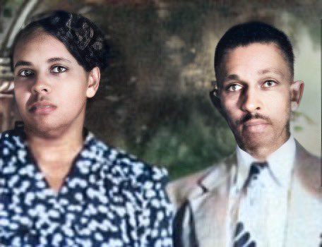 AfricanArchives's tweet image. On this day in 1951, Florida’s NAACP President Harry T. Moore and his wife Harriette Moore, were killed on Christmas Day when their house was bombed by racist terrorists in Florida.

The Moores were the first NAACP members to be murdered for their civil rights activism.