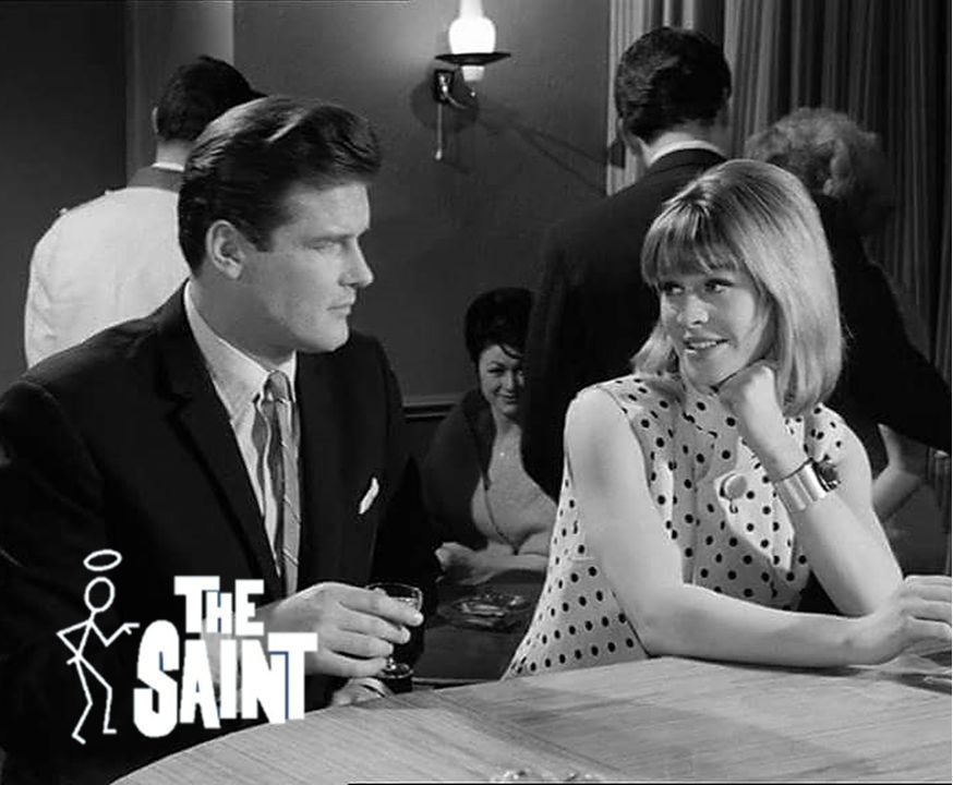 TalkingPicsTV's tweet photo. A sly attempt at fraud and a surprising adventure for Simon in THE SAINT (1963) 3pm with #JulieChristie #DavidBauer 'Judith' #TPTVsubtitles https://t.co/U3WFwHrwQj