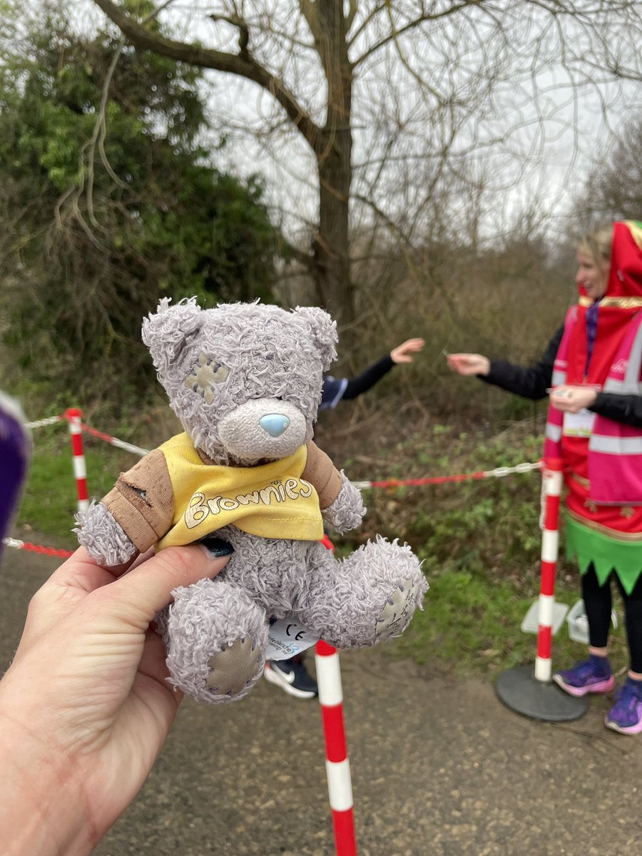 Christmas Day parkrun @mallingparkrun today.. no 55.. and Malling parkrun PB and helped a parkrunner knock 3 mins off their parkrun time and they got a PB too! Brownie Bear came on an adventure too #christmas #christmasspirit #parkrun #christmasparkrun