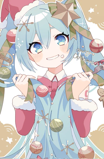 #初音ミク #MerryChrismas 