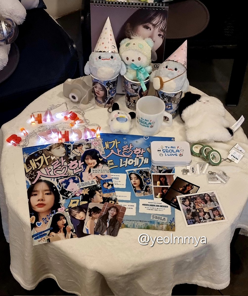 럭드 5등만 나올까 걱정했는데 3등도 나오고 4등도 나오고~ 주최자분들이 3등! 하고 같이 좋아해주셔서 내가 더 기쁘고.. (겁나 친절하셨다) 포토존도 예쁘게 꾸며져있었다!! 키링 라벨 문구도 짱 좋음..❤️‍🔥 #내가_사랑한_모든_설아에게