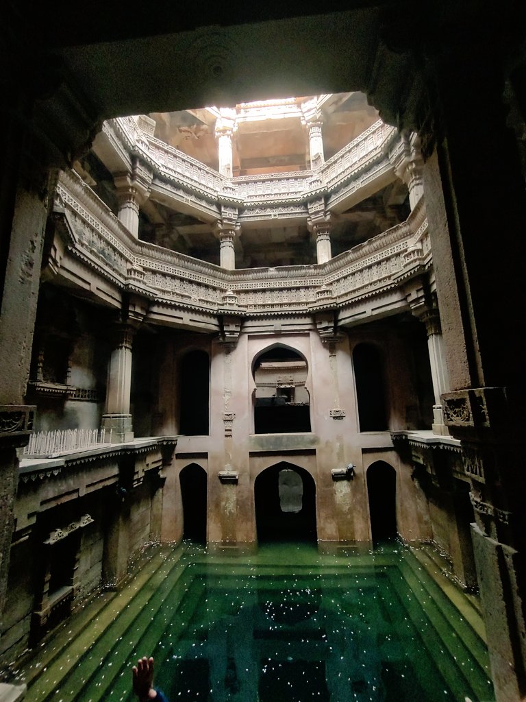 A time when stepwells used to be works of art. Modern architecture is so sombre and bland.