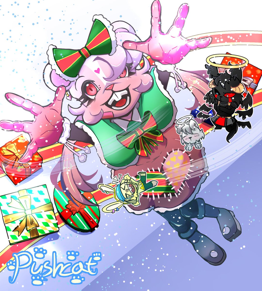 PushcatHTF's tweet photo. #htf #happytreefriends #marrychristmas 
merry chirismas https://t.co/DjUeXdTszz