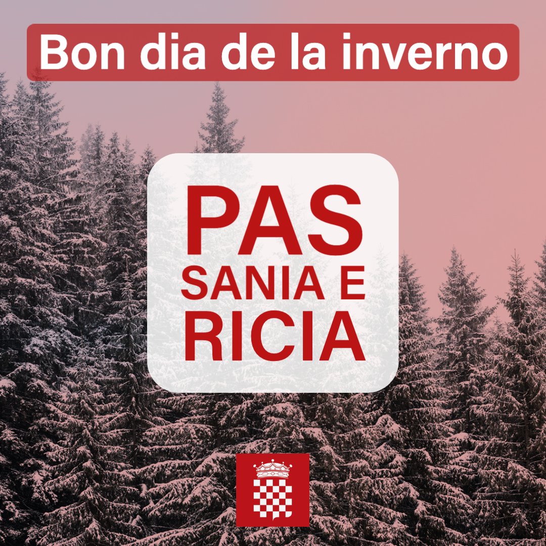 sancratosia's tweet photo. Bon dia de la inverno! | Pas, sania e ricia
Bonne Journée de l'Hiver! | Paix, santé et prospérité
Happy Winter's Day! | Peace, health and prosperity  

#sancratosia #winter https://t.co/X2Eol6goYf