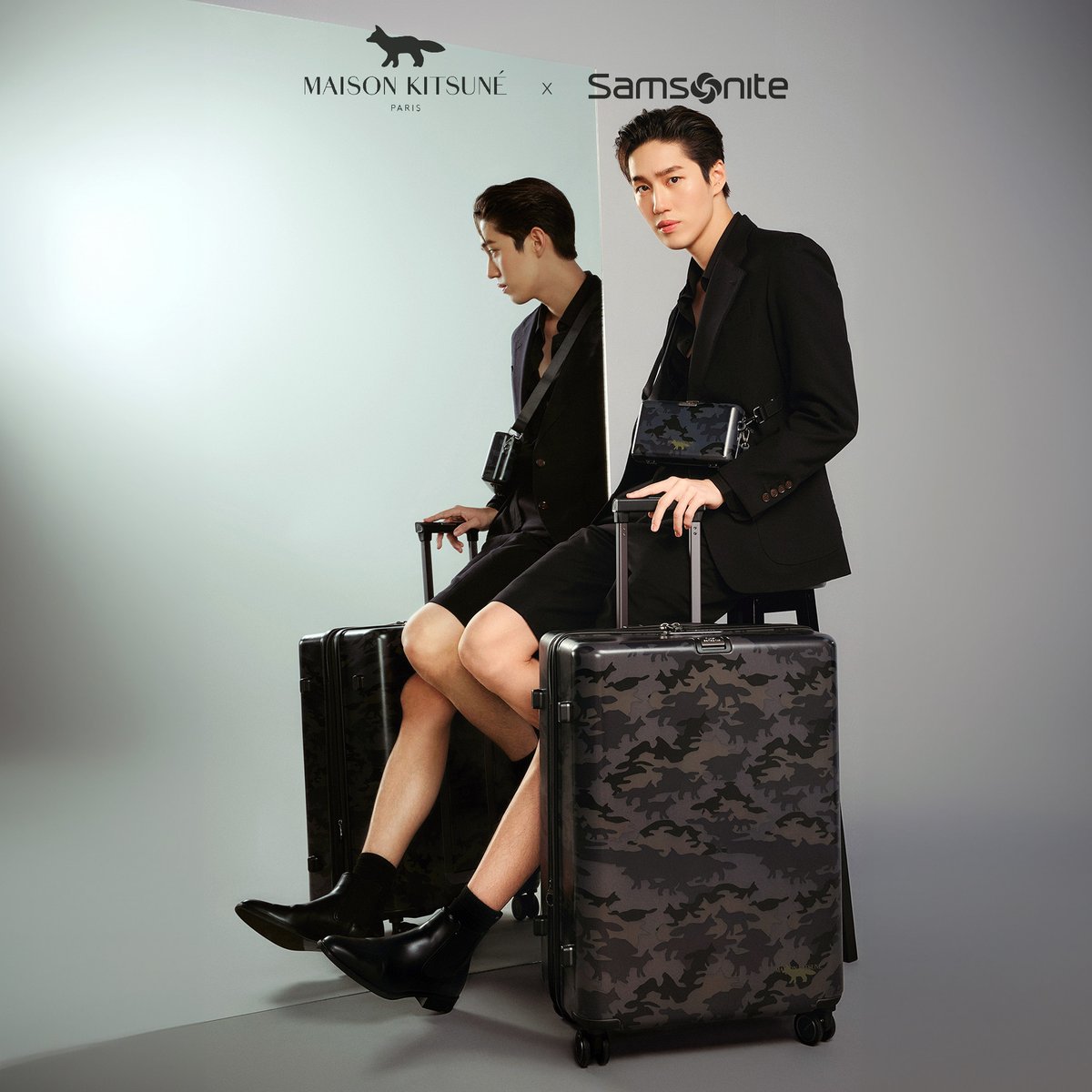 samsoniteThai's tweet photo. Maison Kitsuné X Samsonite ให้ความเป็นคุณสะท้อนผ่านทุกก้าวของการเดินทาง พบกับ Collection Maison Kitsuné x Samsonite ได้ที่ Samsonite
ข้อมูลเพิ่มเติม https://t.co/Xmz8f7hu5o
#SamsoniteTH
#SamsoniteMaisonKitsunéXThanapob
#MaisonKitsunéXSamsoniteTH
#CarryYourWanderlust https://t.co/bMsrFw08hD