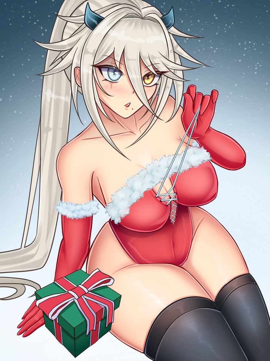 AsakatVT's tweet photo. 🌟🎄 MERRY CHRISTMAS 🎄🌟

You've all been very good so you can come get your present now~ 

#vtuber | #ENvtuber | #VTuberUprising https://t.co/bdMIaHja8R